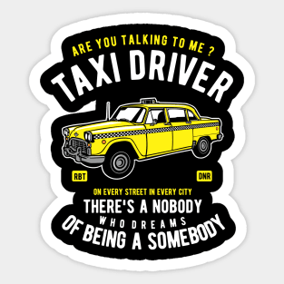 Taxi Driver Sticker